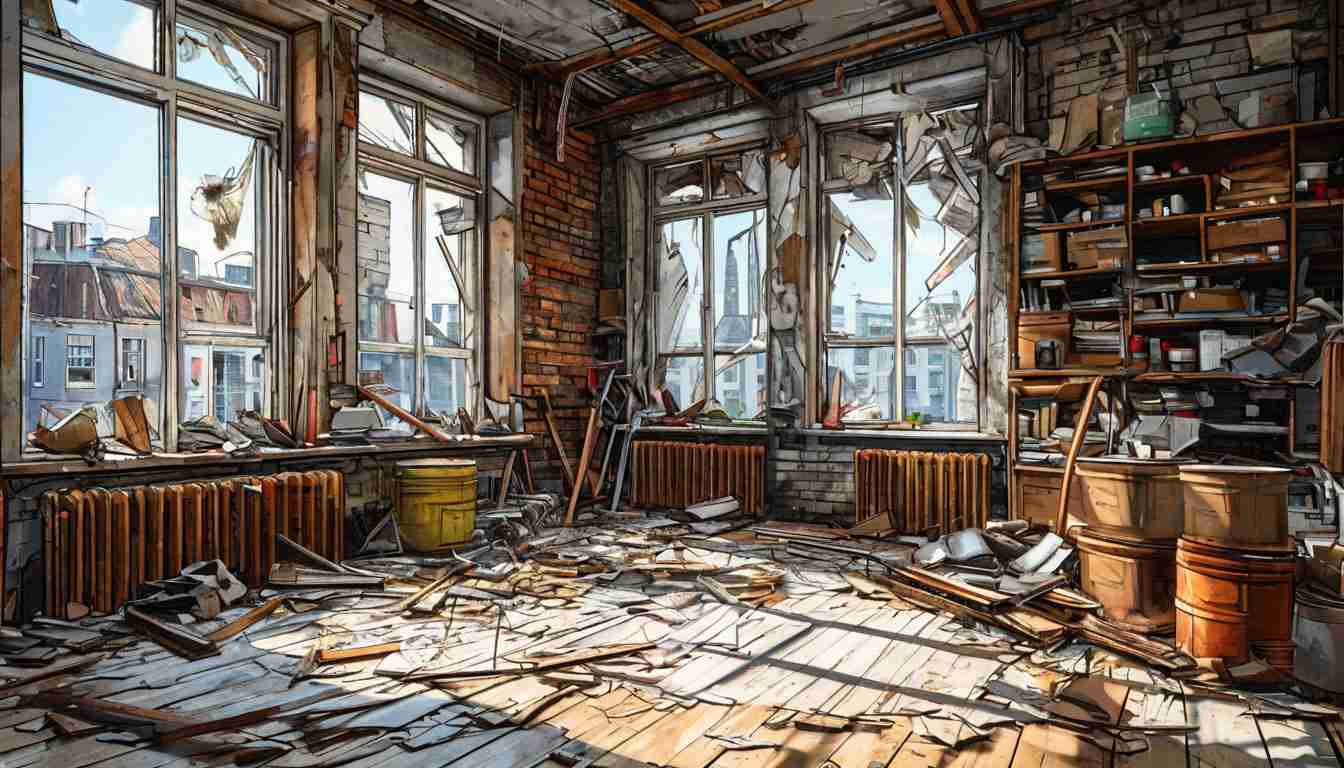 демонтажные работы в квартире цена